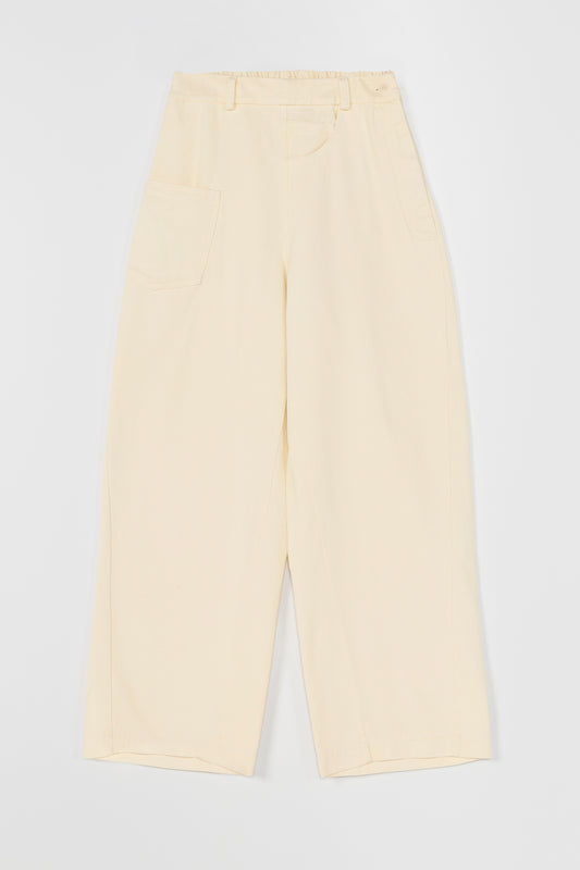 TWIST PANTS NATURAL