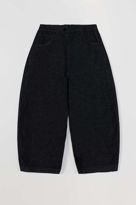 CURVED LEG PANTS