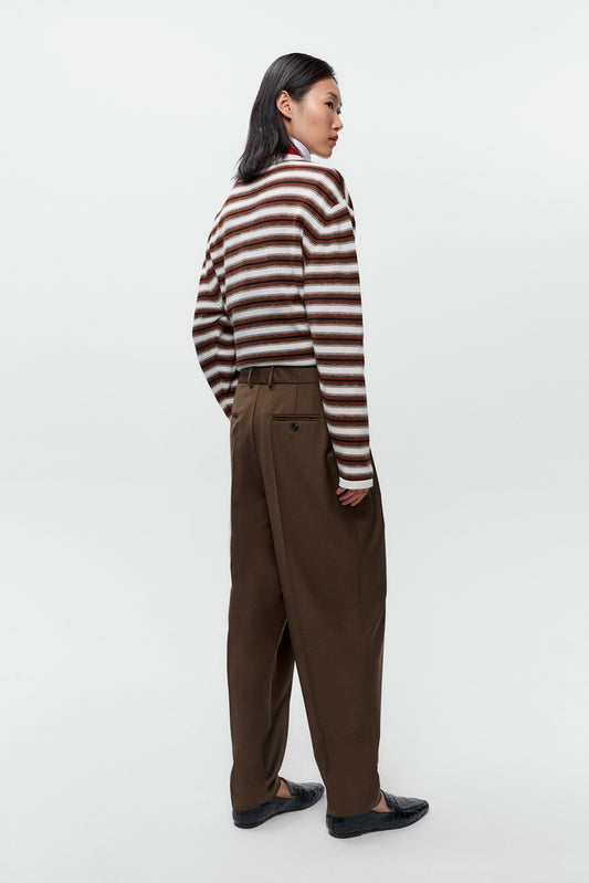 PANTALÓN CARROT LANA VIRGEN