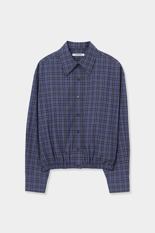 CHECKED BOMBER SHIRT
