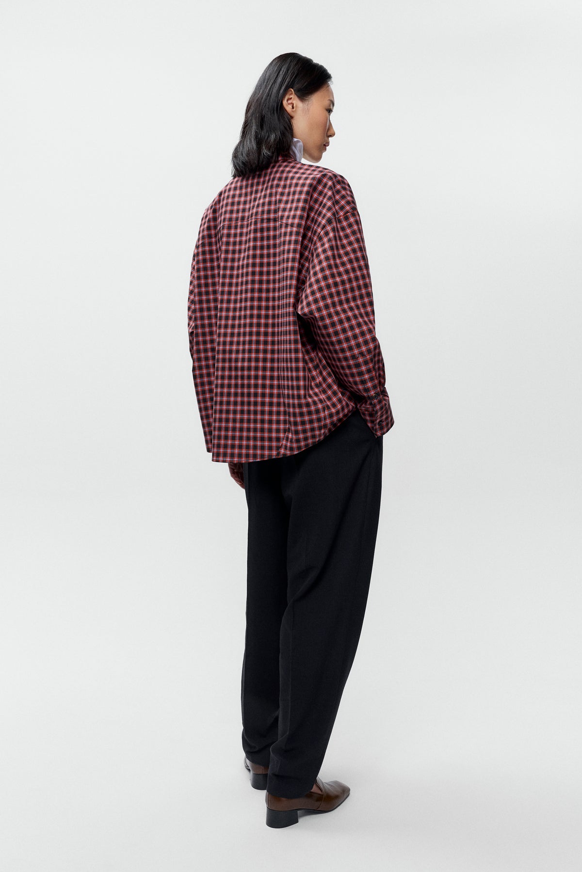 CAMISA OVERSIZE CUADROS image 3