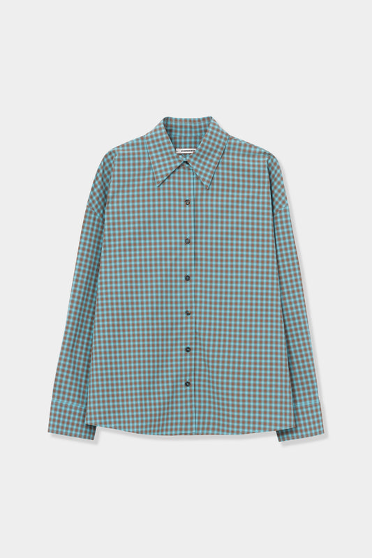 CHECKED OVERSIZED SHIRT