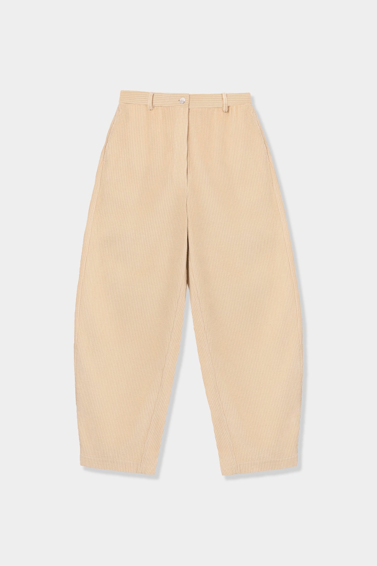 CORDUROY CURVED PANTS image 5