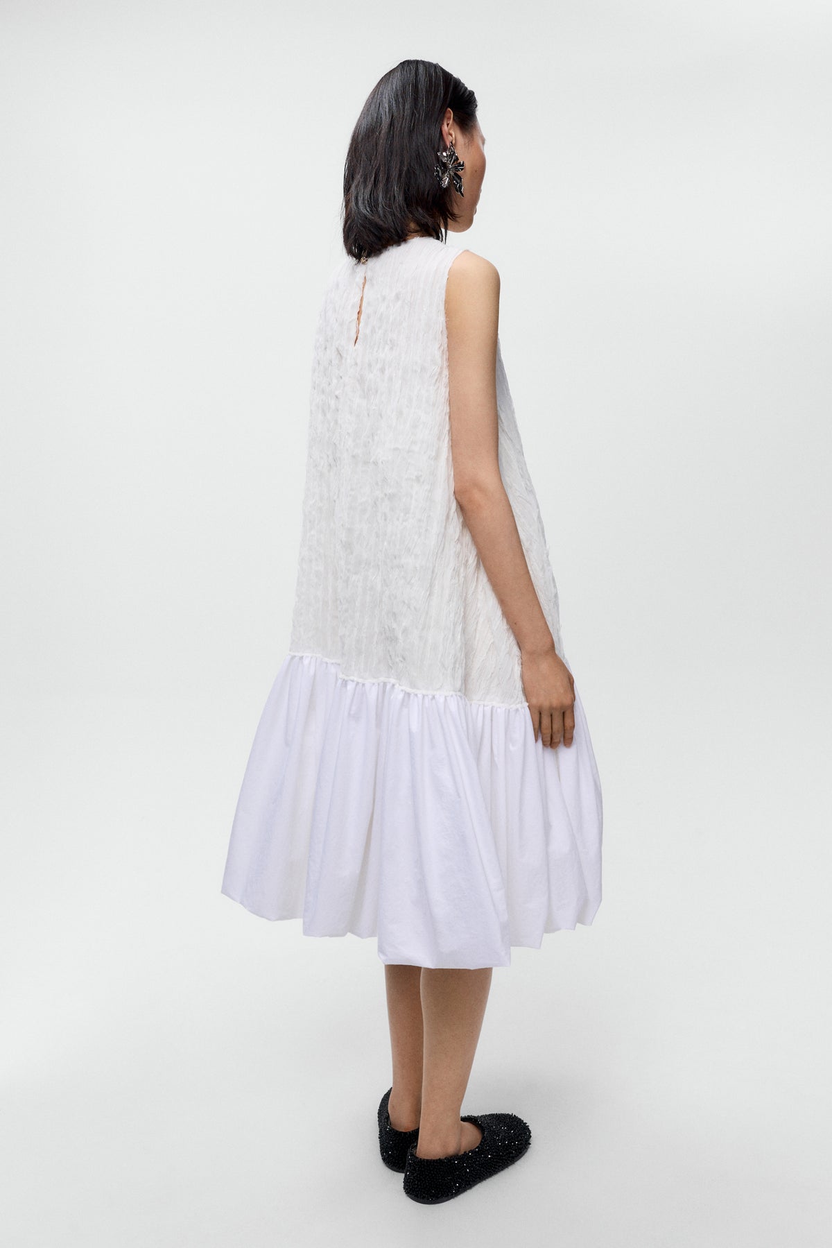 VESTIDO MAXI PLISADO image 4