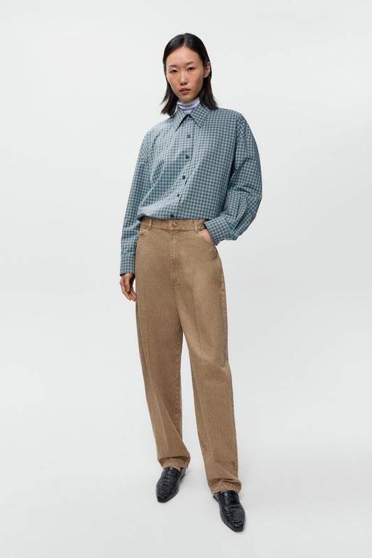 PANTALÓN CARROT DENIM