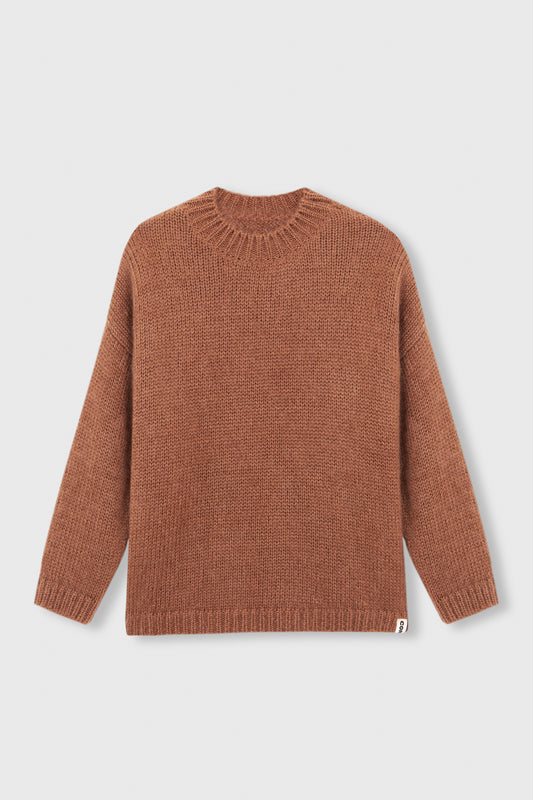 MOHAIR SWEATER TOFFEE