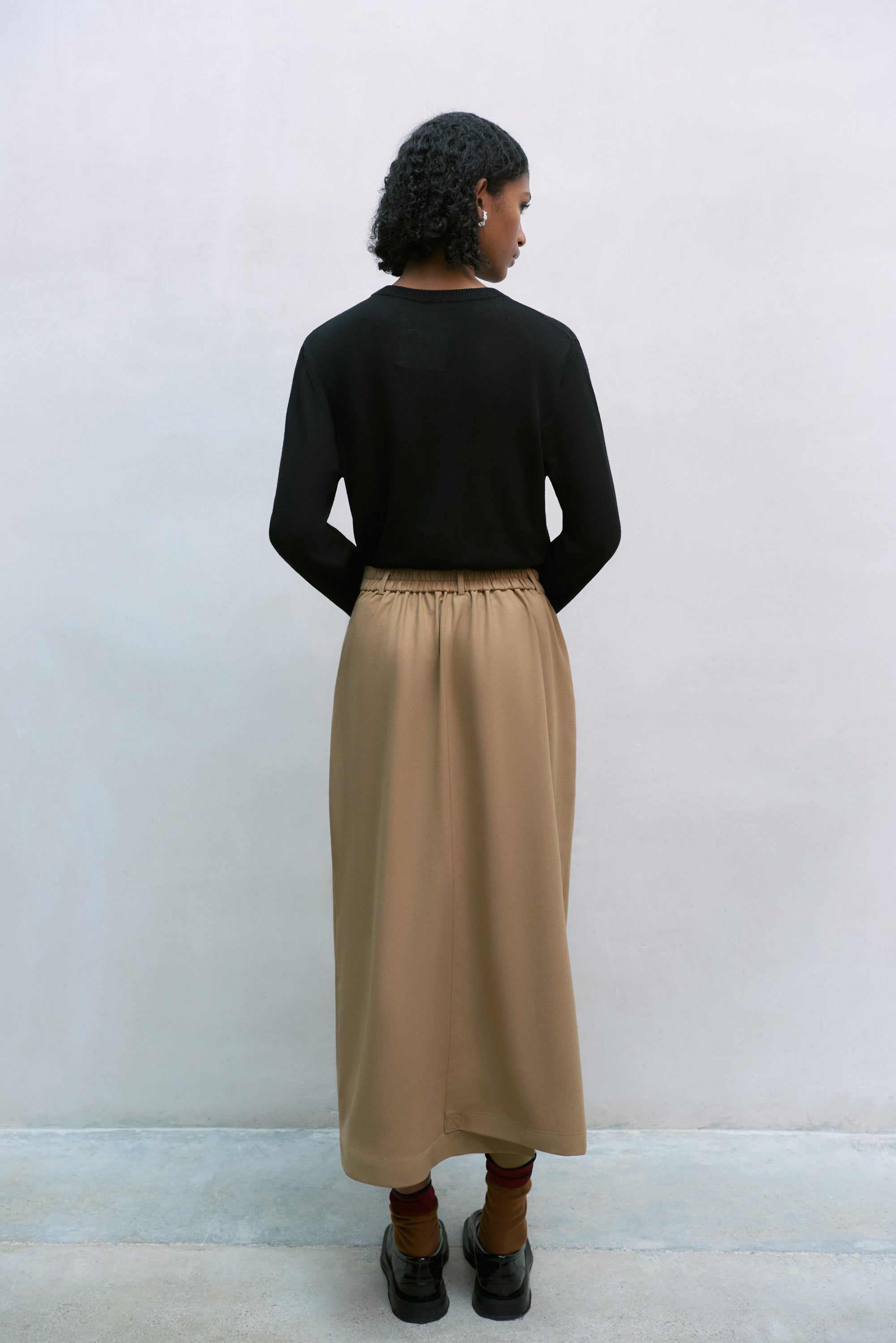 Camel skirt outlet