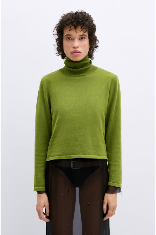 COTTON & CASHMERE SWEATER WOODBINE