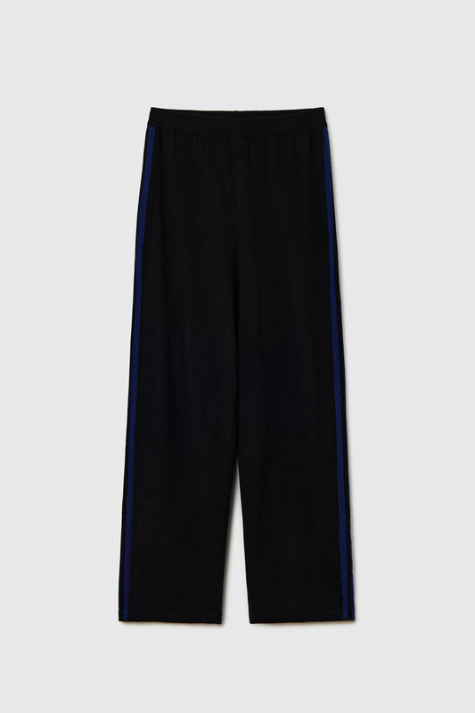MERINO WOOL PANTS BLACK