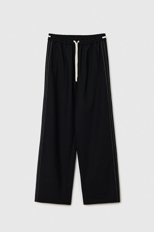 TAILORING DRAWSTRING PANTS BLACK