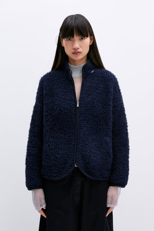 TEDDY JACKET NAVY