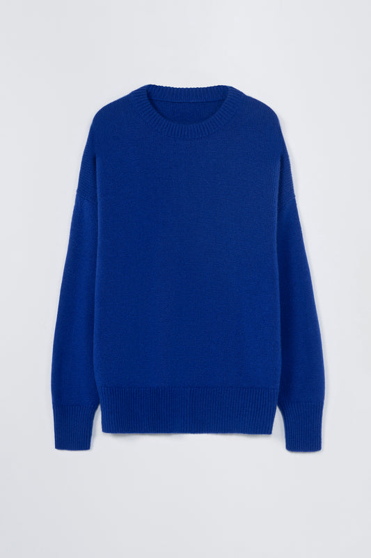 CASHMERE ROUND-NECK SWEATER