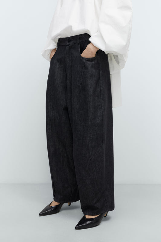 DENIM BAGGY PANTS