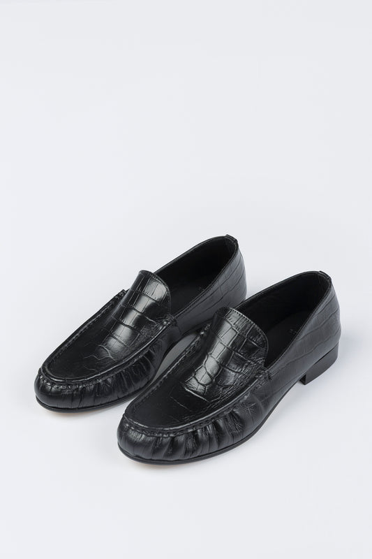 LEATHER LOAFER RAMA CROCODILE