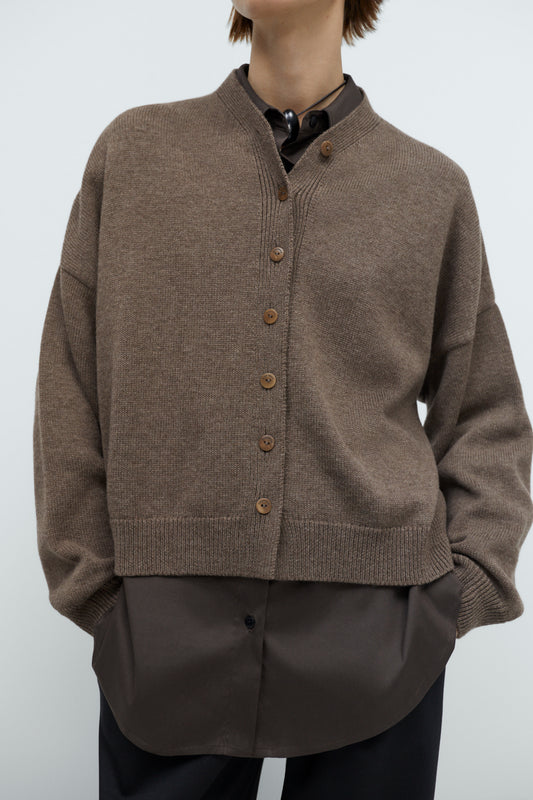 MERINO WOOL CARDIGAN