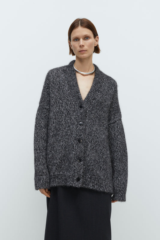 OVERSIZED CARDIGAN MELANGE
