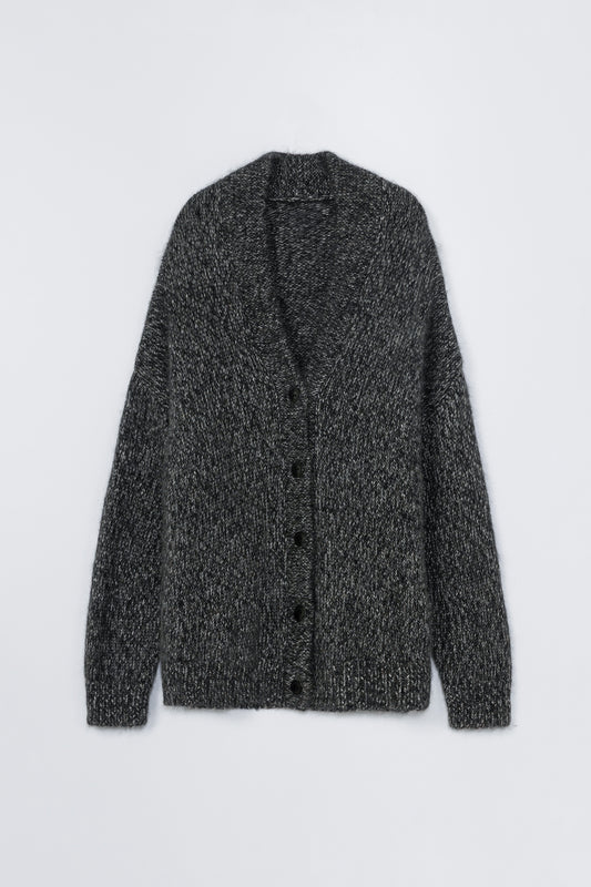 OVERSIZED CARDIGAN MELANGE