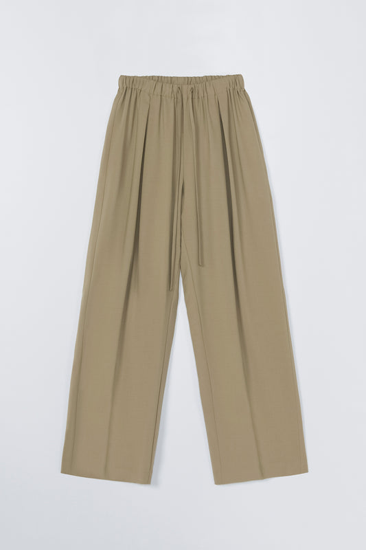 PLEATED RELAXED PANTS