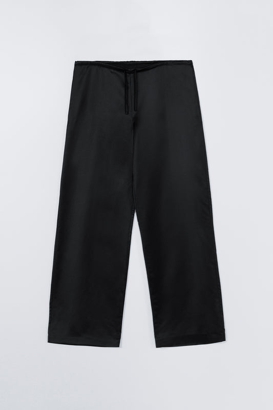 SATIN RELAXED PANTS