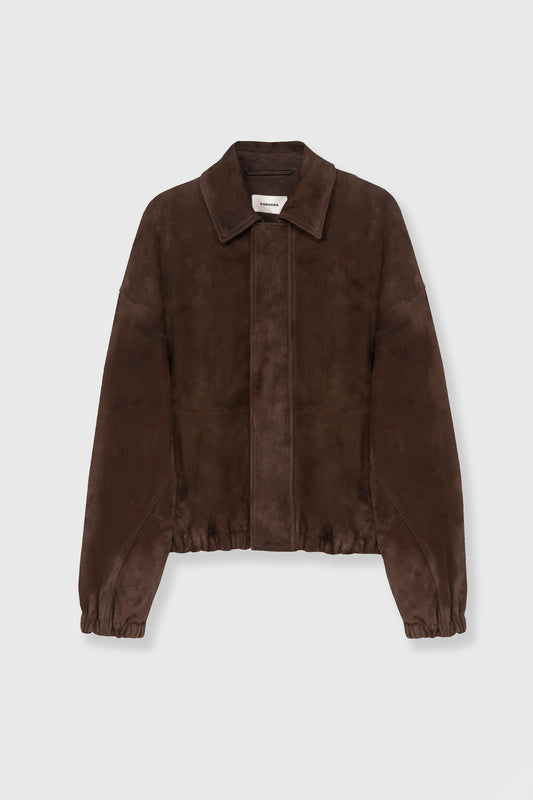 SUEDE BOMBER JACKET