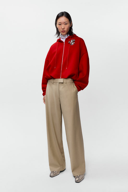 PANTALÓN RECTO LANA VIRGEN