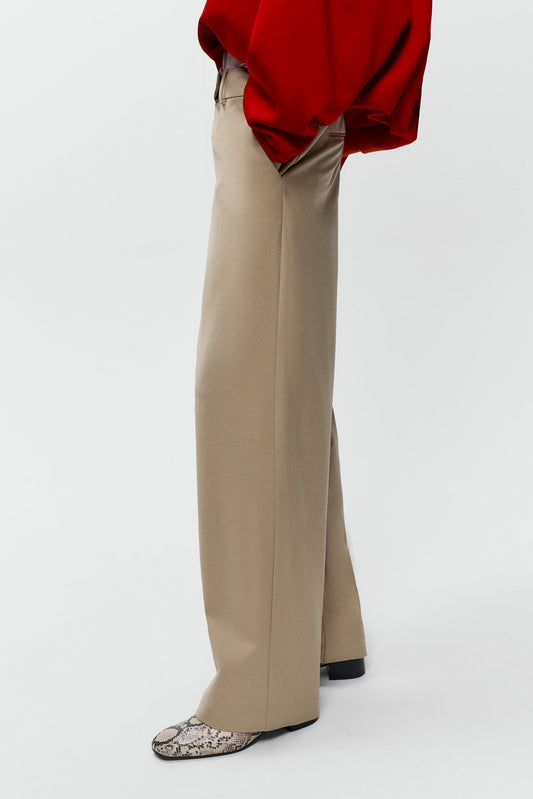 PANTALÓN RECTO LANA VIRGEN