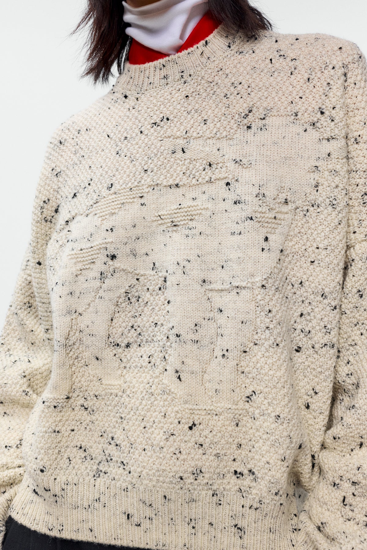 JERSEY CORDERA JASPEADO LANA MERINO image 3