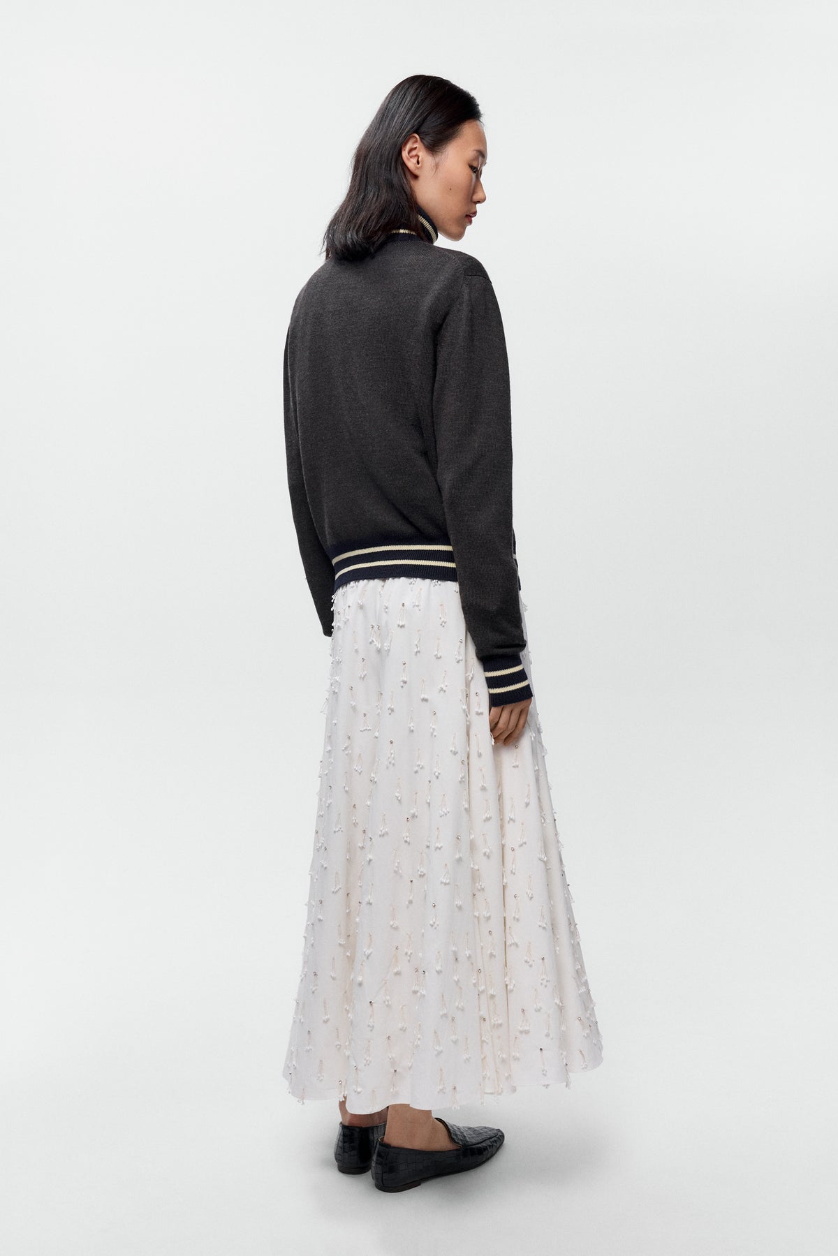 CÁRDIGAN CREMALLERA LANA MERINO image 3
