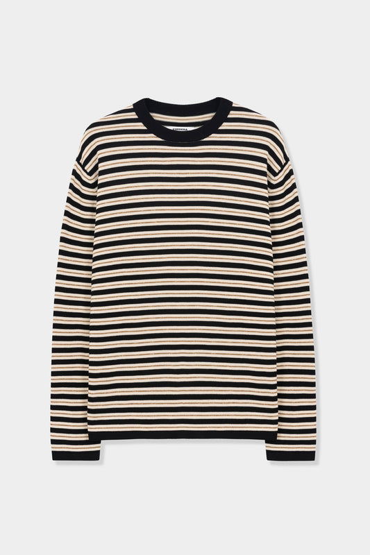 ORGANIC COTTON STRIPED LONG-SLEEVE TEE