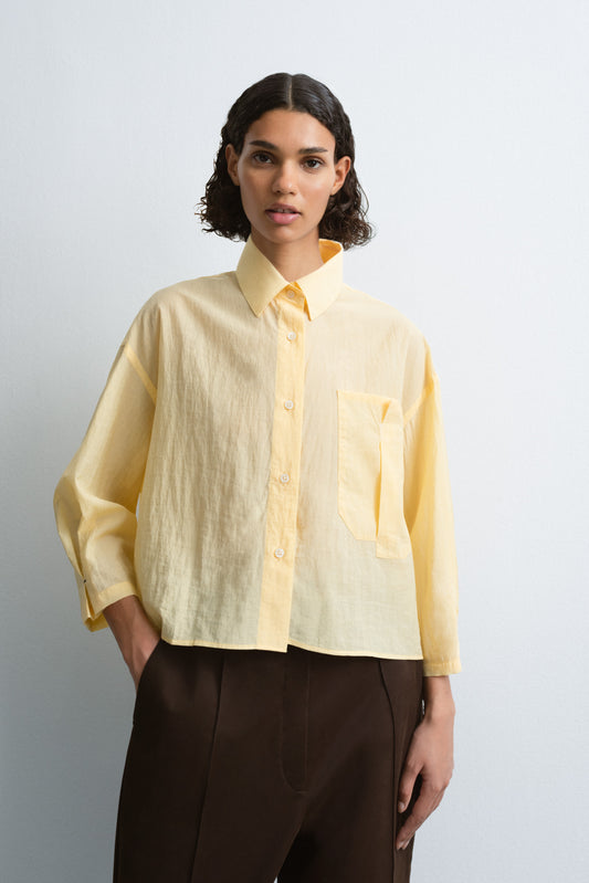 POCKET SHIRT YELLOW