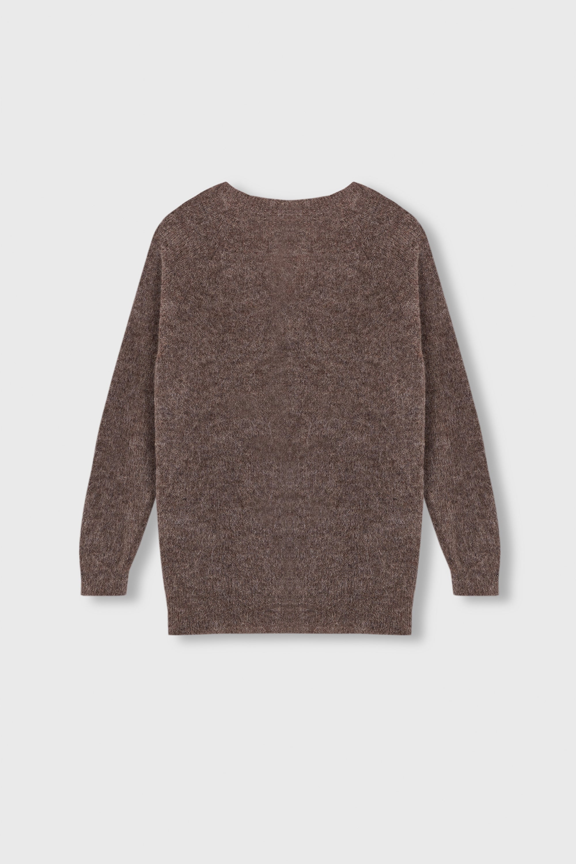 Taupe crew neck online sweater