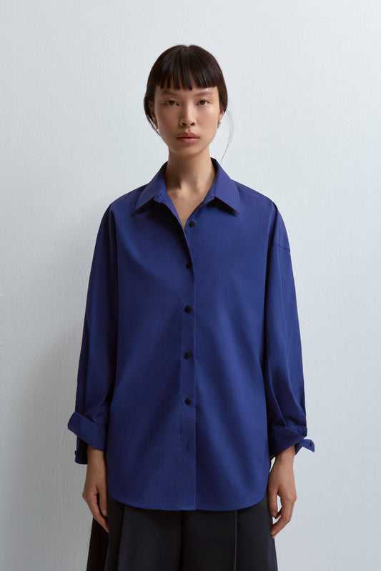 OVERSIZE COTTON SHIRT KLEIN