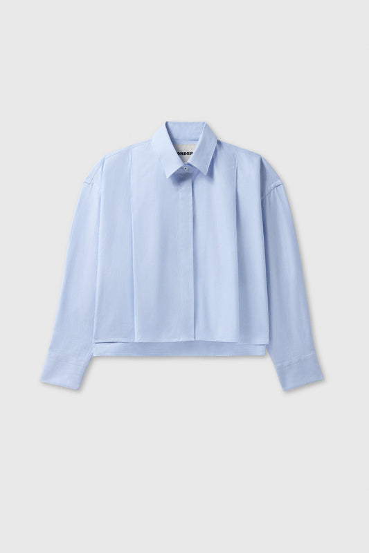 CLASSIC COTTON SHIRT BLUE
