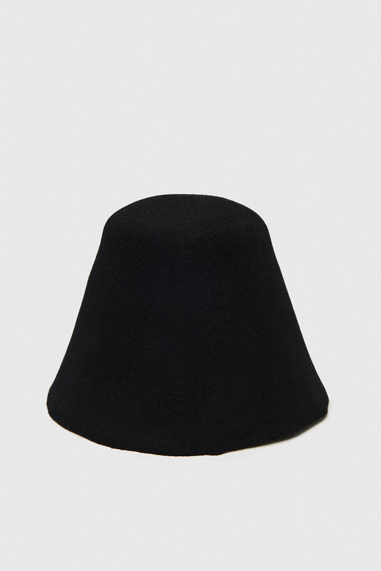 HANDMADE BUCKET HAT BLACK