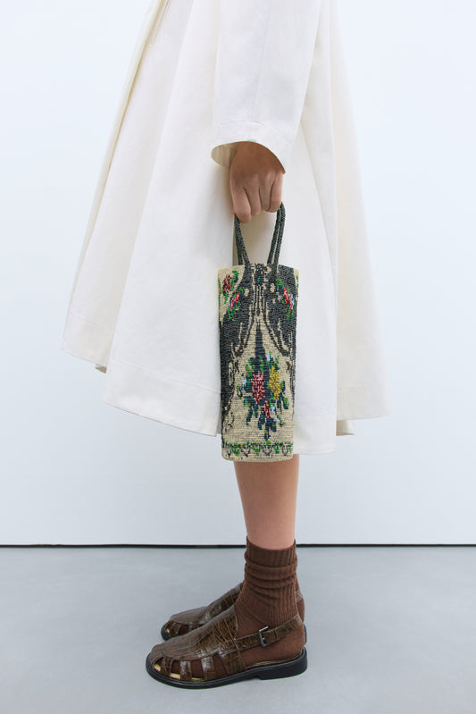 HANDMADE BEADED BAG CLAVEL