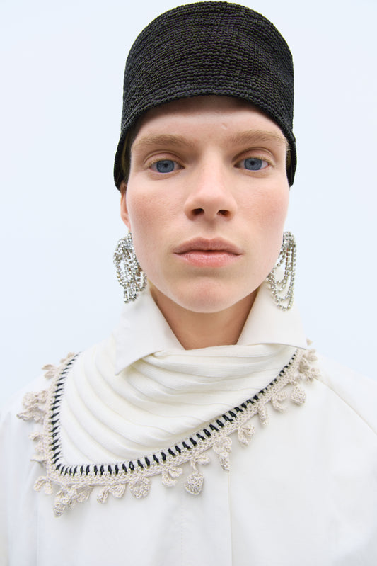 HANDMADE FEZ HAT BLACK