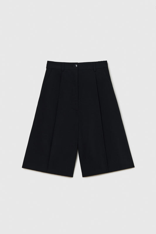 TAILORING BERMUDA BLACK
