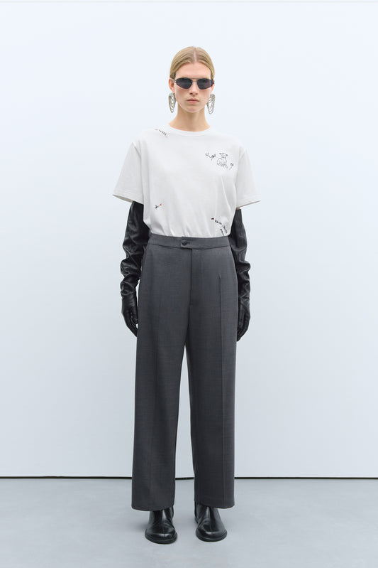 TAILORING SEAM PANTS GREY