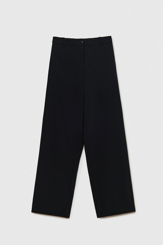 WIDE LEG PANTS BLACK