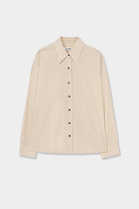 CHECKED OVERSIZED SHIRT
