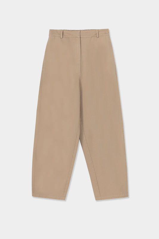 PANTALÓN CURVO DE ALGODÓN