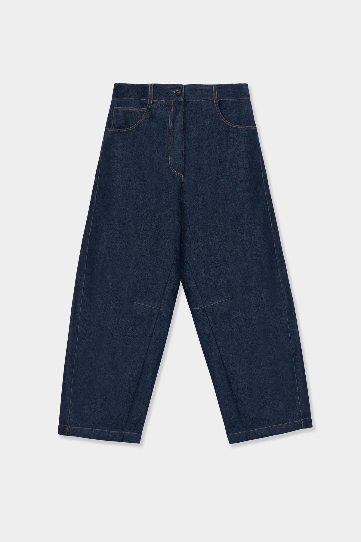 CURVED BAGGY JEANS image 5