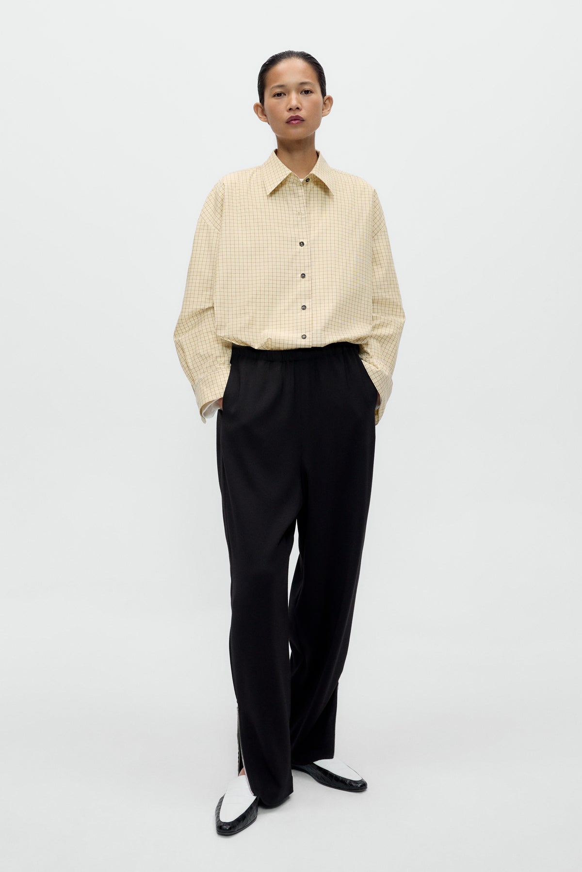 PANTALÓN RELAJADO CREMALLERAS image 1