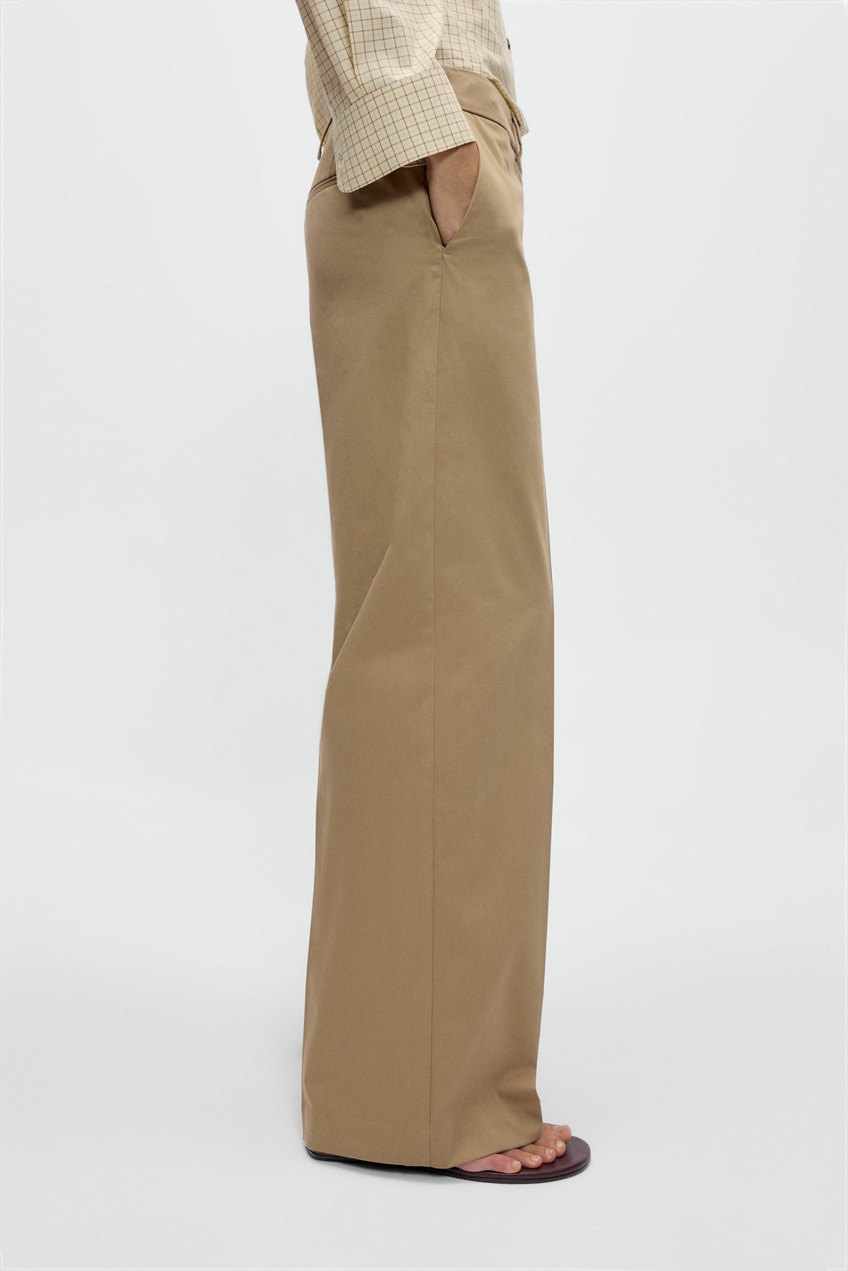 PANTALÓN RECTO ALGODÓN image 4