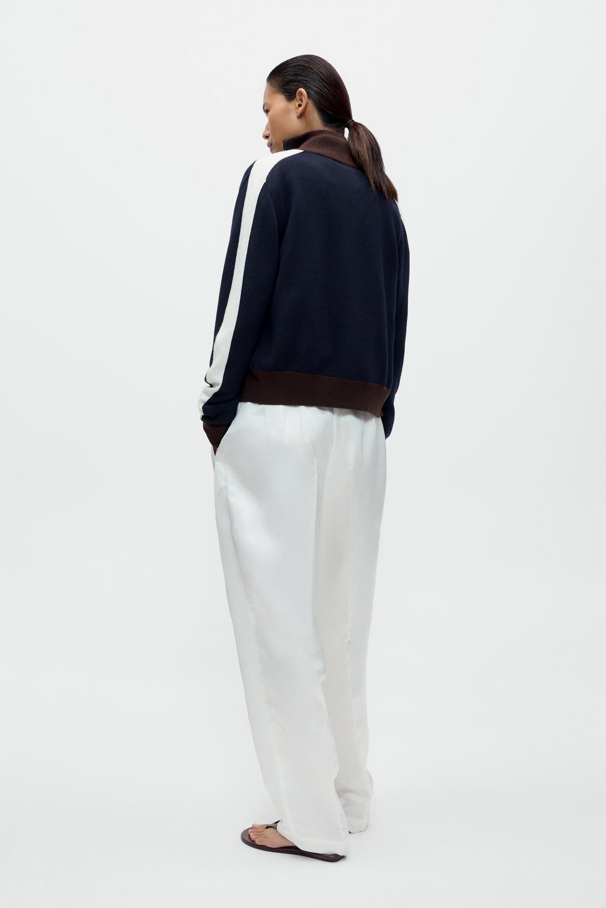 CÁRDIGAN CREMALLERA LANA MERINO image 3