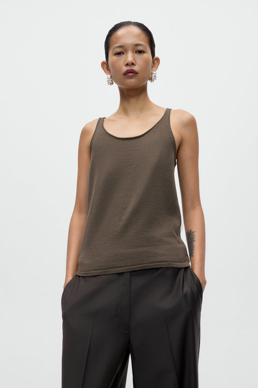 MERINO WOOL TANK TOP