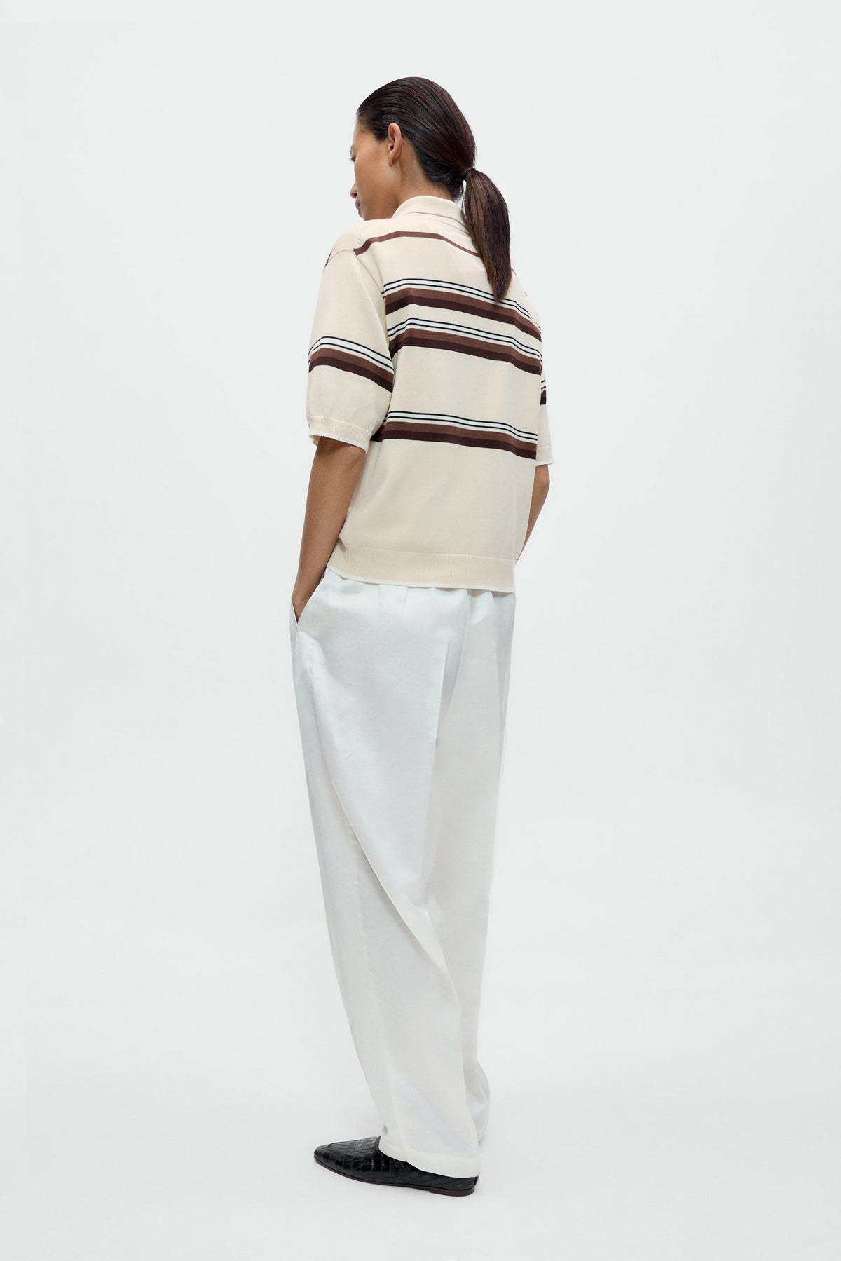 CHAQUETA RAYAS ALGODÓN ORGÁNICO image 3