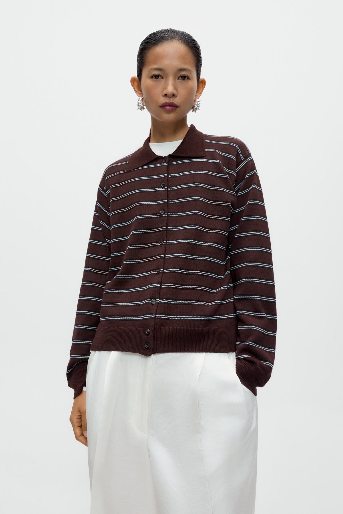CÁRDIGAN POLO ALGODÓN ORGÁNICO image 1