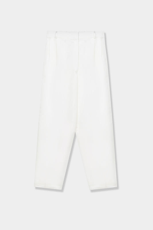 PANTALONES TIPO BARRIL DE SATÉN PARA HOMBRE