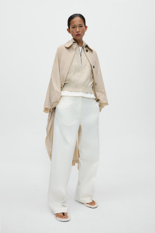 SOFT COTTON STRAIGHT PANTS